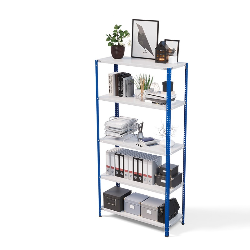 Стеллаж ТС Лайт 2000х1000х400, 5 полок, синие стойки