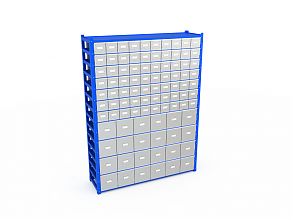 Система хранения с выдвижными ящиками BOXES M 2000.1500.400.M70B24