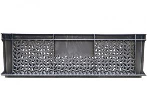 Ящик 600х400х180 мм дно сплош.стенки перф.без ручек морозостойкий