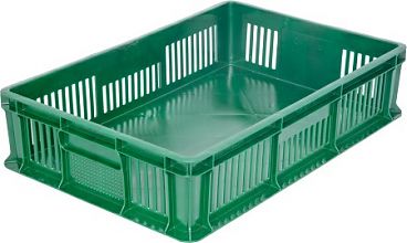 Ящик 600х400х140 мм дно сплош.стенки перф.без ручек