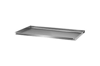 Противень для выпекания ПДВ - 460x330x20, алюминий, сплошной, 4 борта