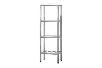 Стеллаж полочный СПЛп - 1200x600x1600 Profi Ral (полка-решетка 5 шт.)