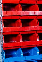 Стеллаж с ящиками КМС-11-2000/5004, 40 ящиков