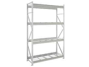 Стеллаж MS Pro 250/150x60/4 с сетчатыми полками