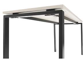 Стол NT 160X70 темный орех/антрацит