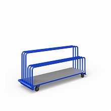 Стеллаж на колесах для перевозки листового материала СМК-1800х600