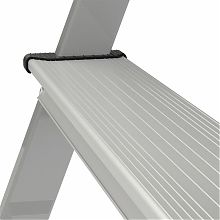 Стремянка стальная с алюминиевыми ступенями и органайзером NV1135.6