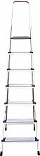 Стремянка алюминиевая со ступенями 130 мм NV2117.8