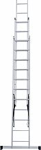 Лестница алюминиевая трехсекционная NV1230.11