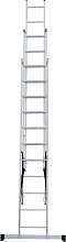 Лестница алюминиевая трехсекционная NV1230.11