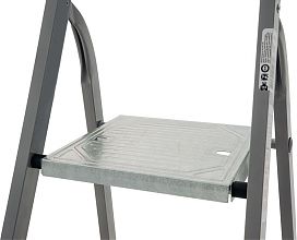 Стремянка стальная с алюминиевыми ступенями NV1130.7