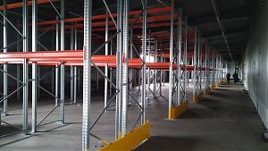 Монтаж паллетных стеллажей