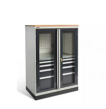 Шкаф ВС-053 с дверьми окнами (без наполнения)