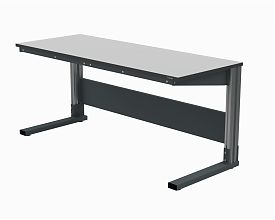 Стол рабочий 1500х700 мм 41.СЛ (RAL7035)