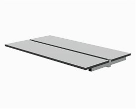 Полка для оборудования 2х(1500х400 мм)для 41.О ESD (RAL7035)