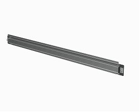 Рельс алюминиевый 1200 мм для крепления лотков (RAL7012)