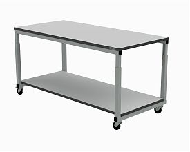 Стол подкатной 1500х700 мм ESD (RAL7035)