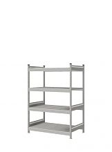 Стеллаж СТ-023 полочный 1800x1200x800 4 яруса цинк