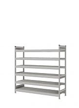 Стеллаж СТ-023 полочный 1800x1800x600 6 яруса окрашен