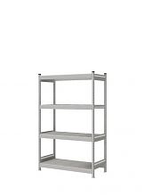 Стеллаж СТ-023 полочный 2000x1200x600 4 яруса цинк