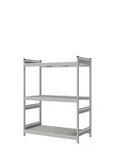 Стеллаж СТ-023 полочный 2000x1500x800 3 яруса цинк
