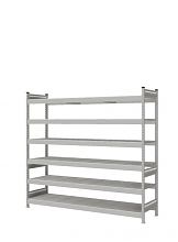 Стеллаж СТ-023 полочный 2000x2100x600 6 яруса окрашен