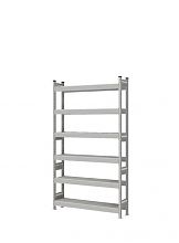 Стеллаж СТ-023 полочный 2200x1200x300 6 яруса окрашен