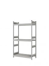 Стеллаж СТ-023 полочный 2200x1200x600 3 яруса цинк