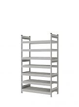 Стеллаж СТ-023 полочный 2200x1200x600 7 яруса цинк