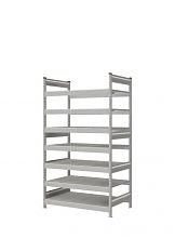 Стеллаж СТ-023 полочный 2200x1200x800 7 яруса окрашен