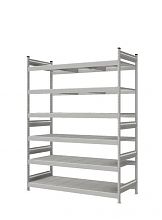 Стеллаж СТ-023 полочный 2500x1800x800 6 яруса цинк