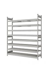 Стеллаж СТ-023 полочный 2500x2100x600 8 яруса окрашен