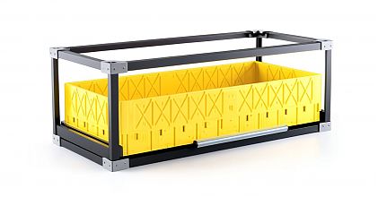 Каркасный модуль боковой усиленный, высокий борт (КМБУ-ВБ)